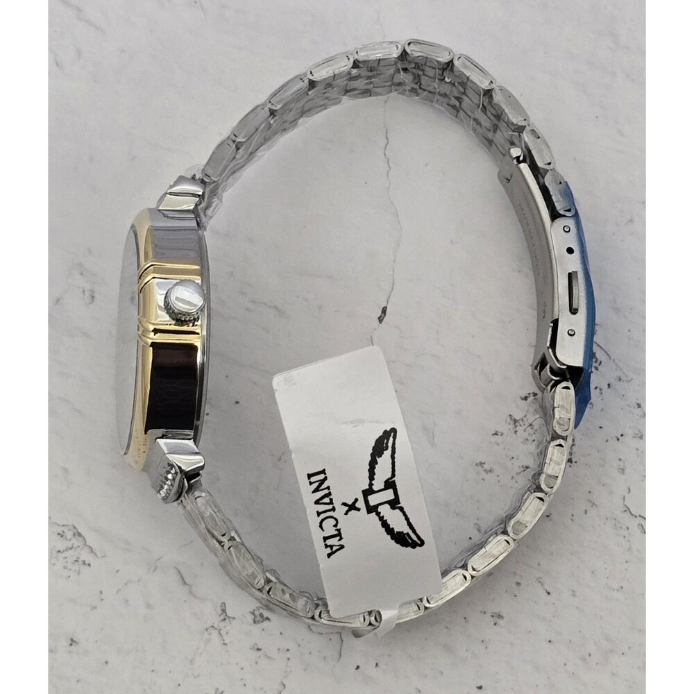 Invicta Angel Women's Watch Gemmed 34mm Silver Gold 69954 Brand New - Picture 6 of 8